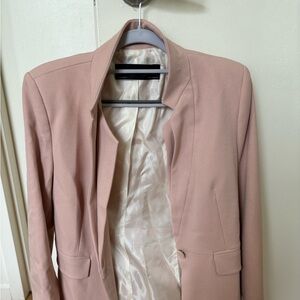 Zara. Long blazer, pink, never used, with tags